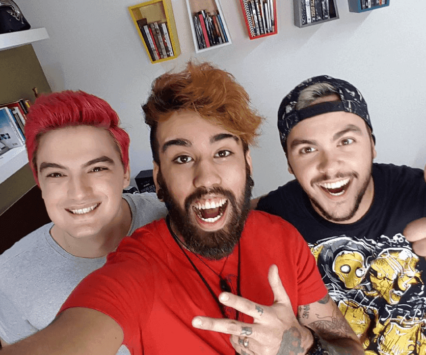 Raphael com Luccas Neto